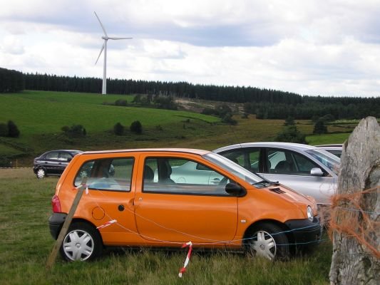 Site éolien de Peyrelevade 2007