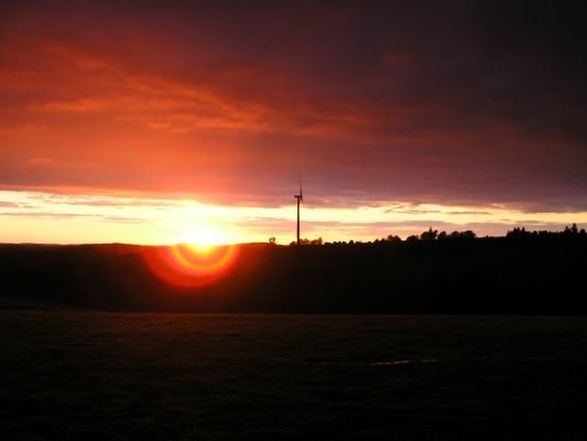 Site éolien de Peyrelevade 2007